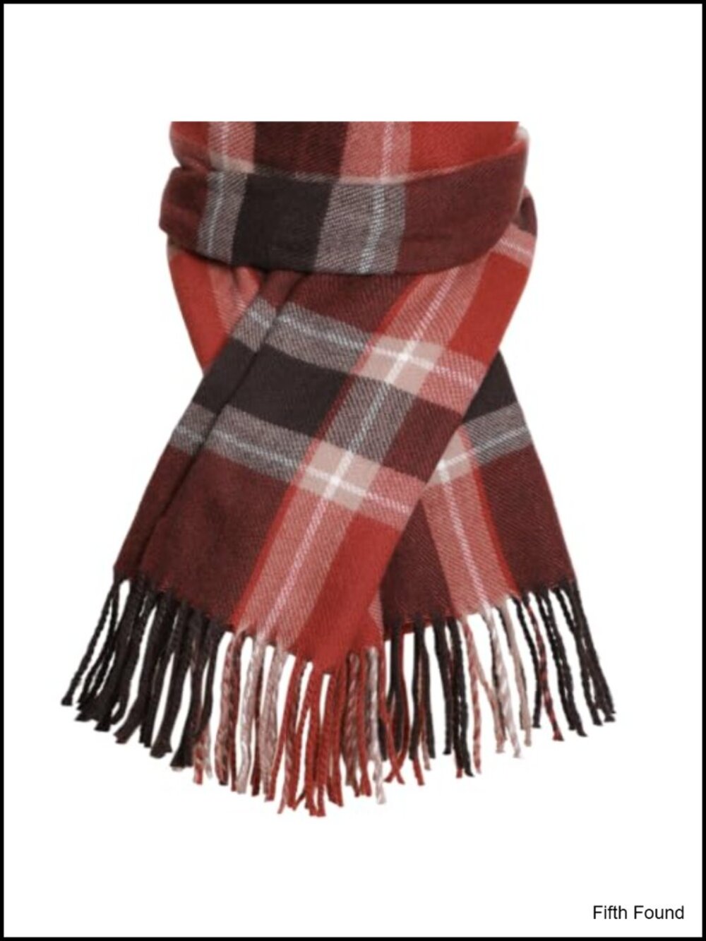 Women's Oversized Plaid Blanket Scarf Soft Polyester Shawl Wrap